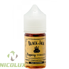 Жидкость Black Jack SALT Peppery tobacco 